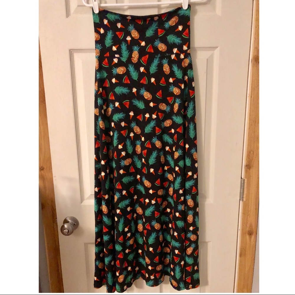 Lularoe Foodie Maxi Skirt - XS